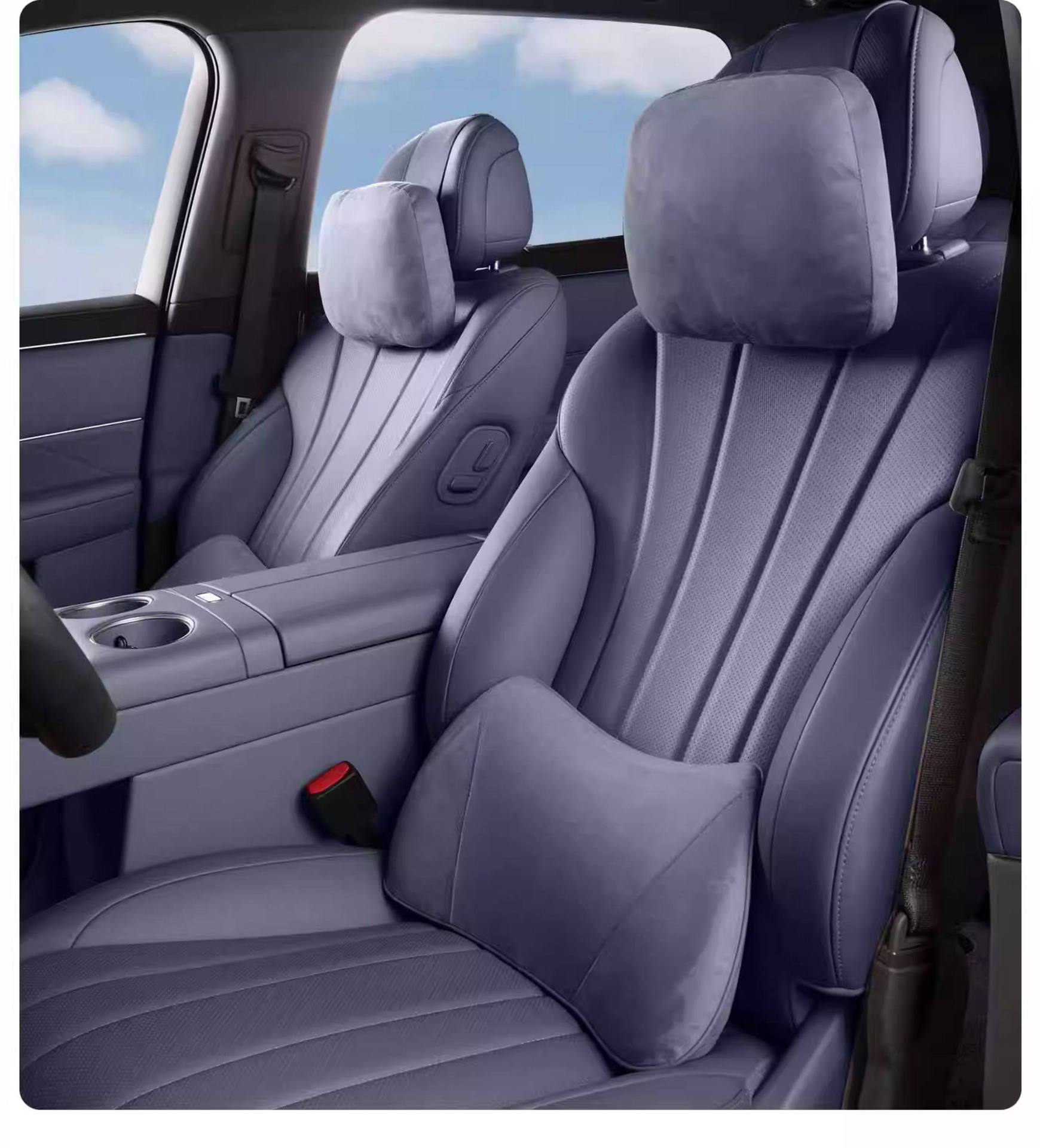 Suitable for Fangchengbao Titanium 7 Headrest, Lumbar Support, Neck Pillow, Neck and Waist Protection, Car Interior Modification Accessories, Complete Set of Accessories