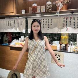 法式度假风格纹海军领背心连衣裙夏女2026新款小个子巨好看的裙子
