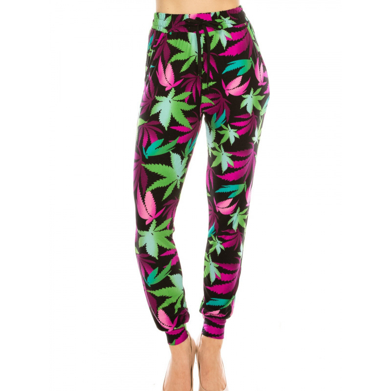 2026 Cross-Border New European and American Style Soft Elastic Women's High Waist Jogger Pants with Drawstring Cross-Border Dropshipping