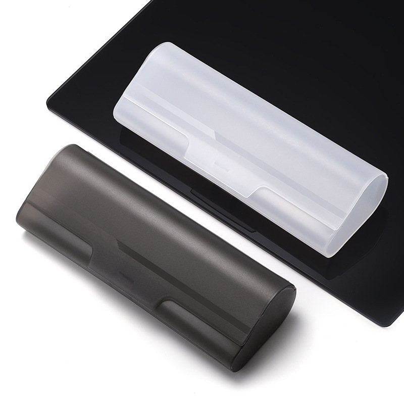 Glasses Case Plastic Translucent Color Portable Cross-border Myopia Foreign Trade Cheap Simple Light Old Flower Storage Box Glasses Case Plastic Translucent Color Portable Cross-border Myopia Foreign Trade Cheap Simple Light Old Flower Storage Box