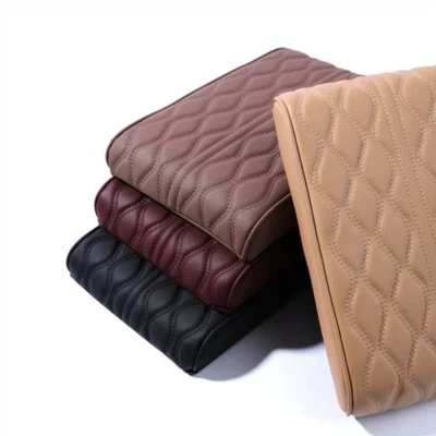 Leather Memory Foam Armrest Box – Armrest box pad