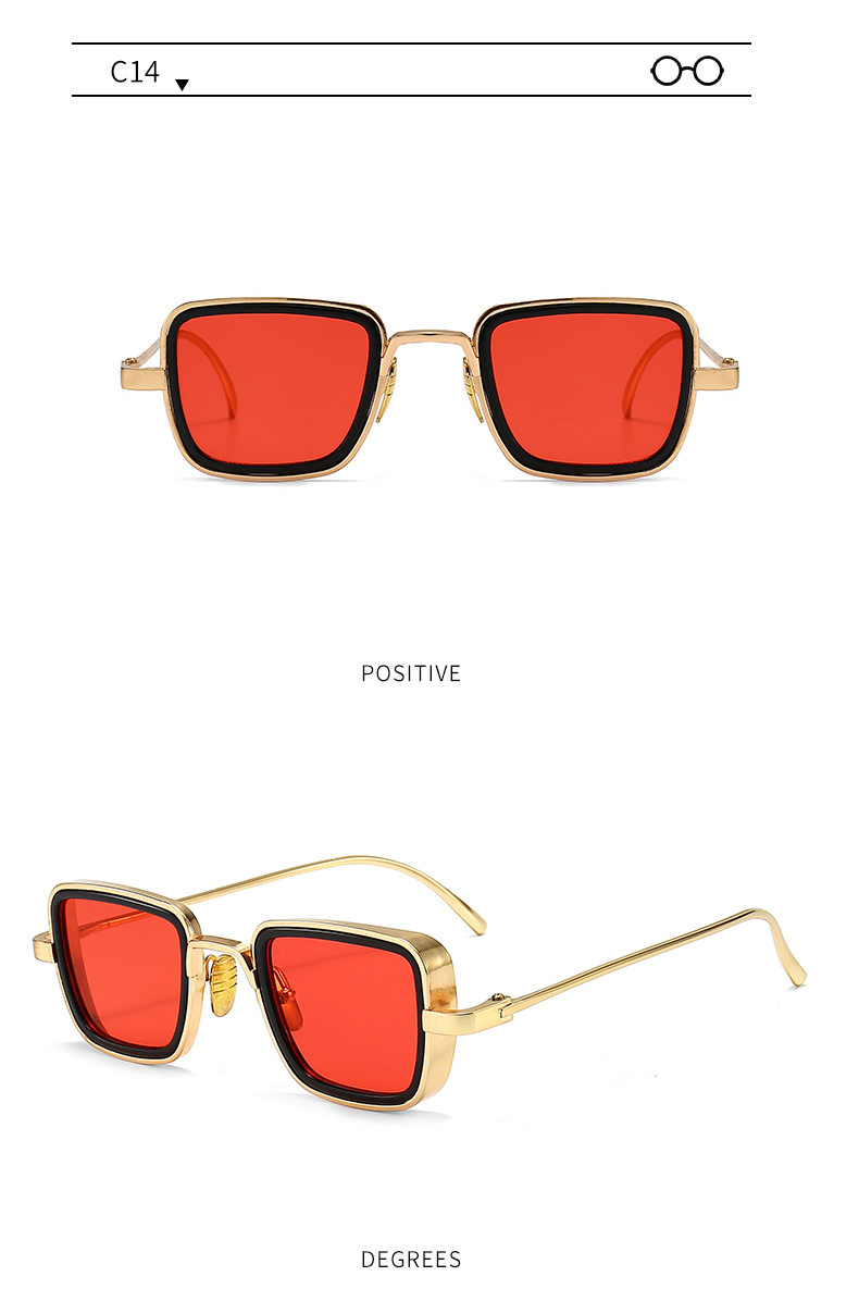 60g Weight Full Frame Glasses Structure Sunglasses Classification Ac, UV400 Protection Lens Material Square Glasses Style Travel Occasion Solid Color Pattern Men'S Gender Classic Style Style Classic Style Solid Color Ac UV400 Protection Square Full Frame Men's Sunglasses 18