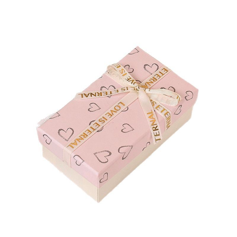 Nuevo spot, cubierta de cielo y tierra, caja de lápiz labial de regalo exquisito 520 para novia, caja de embalaje de joyería de perfume de esmalte de labios