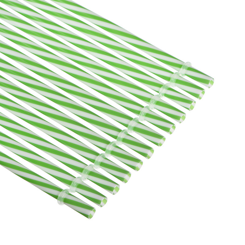 Inventario de tubería dura repetible con anillo de paja transfronteriza venta caliente 12 roscas de color de paja dura resistente al desprendimiento de plástico PP
