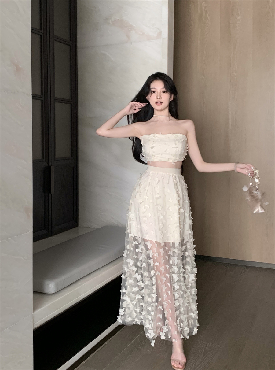 F6413 830K VÁY ĐẦM LIỀN THÂN NỮ SHETDT LƯỚI MỎNG CẢ BỘ 2 MÓN THỜI TRANG NỮ G03 SẢN PHẨM MỚI