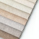 Fine Grain imitation linen wear-resistant breathable polyester sofa pillow cushion fine linen fabric 150cm wide factory wholesale