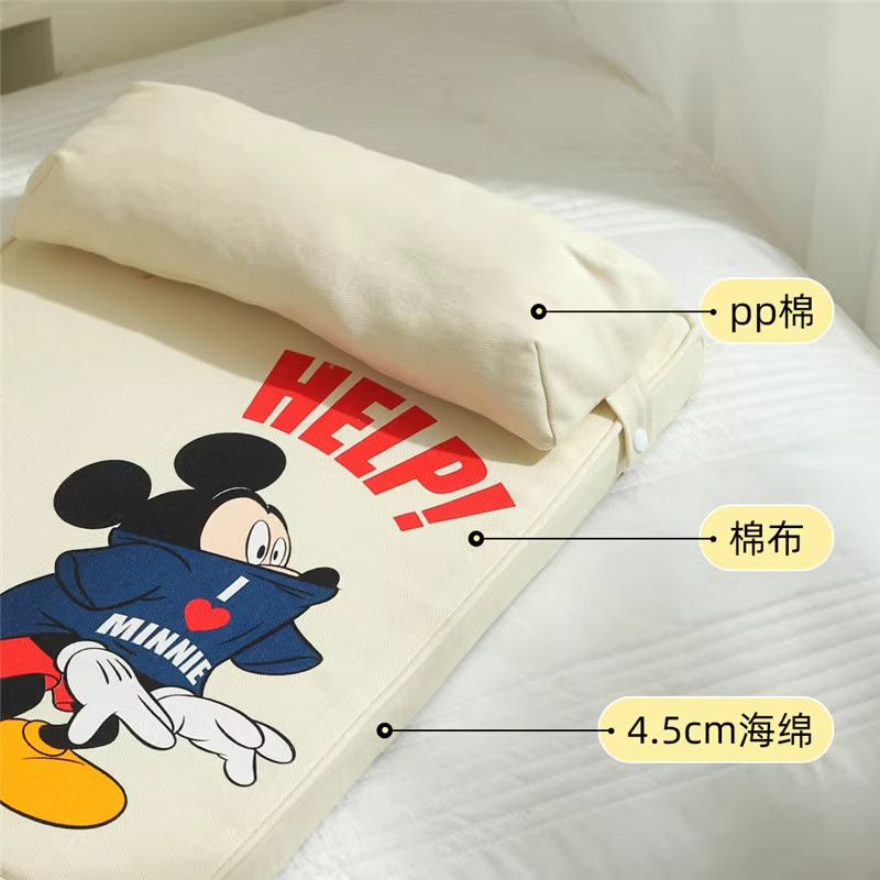 Disney Mickey Dog Nest Four Seasons Universal Desmontable Lavable Almohada Cama para perros Productos para mascotas Cojín para perros Cabello antiadherente