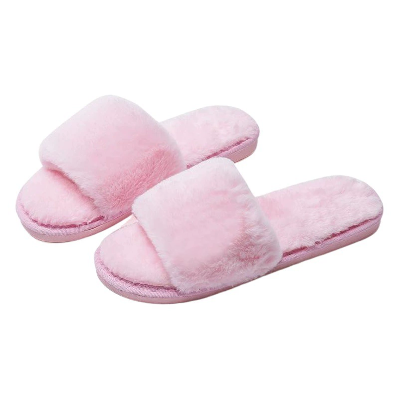Осенне-зимние Новые Домашние хлопковые тапочки женские корейские домашние пушистые тапочки производители оптом плюшевые Тапочки