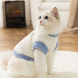 25 лет новая одежда для кошек, ткань с нашивкой в виде коалы, осенне-зимняя теплая флисовая одежда для взрослых кошек, двуногих собак, домашних животных, кошек