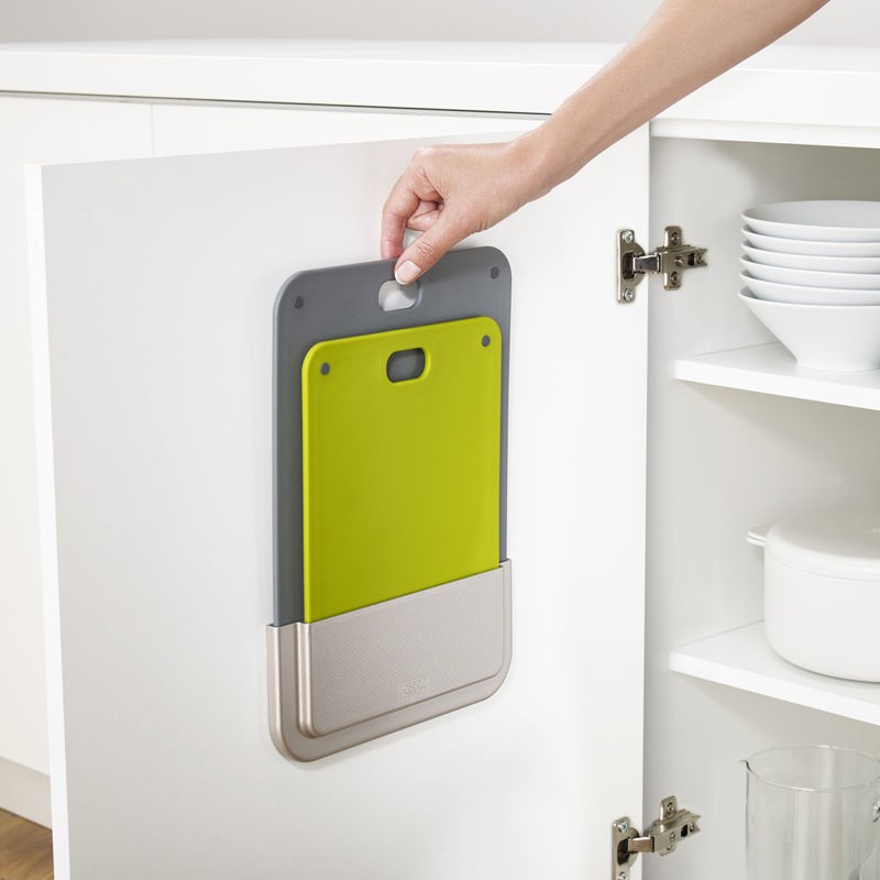 Tablero de cocina montado en la pared tablero de recorte de cocina nórdica tablero de escritorio de doble cara anti-spillado ligero a prueba de moho fácil de almacenar tablero de alimentos suplementarios de doble cara