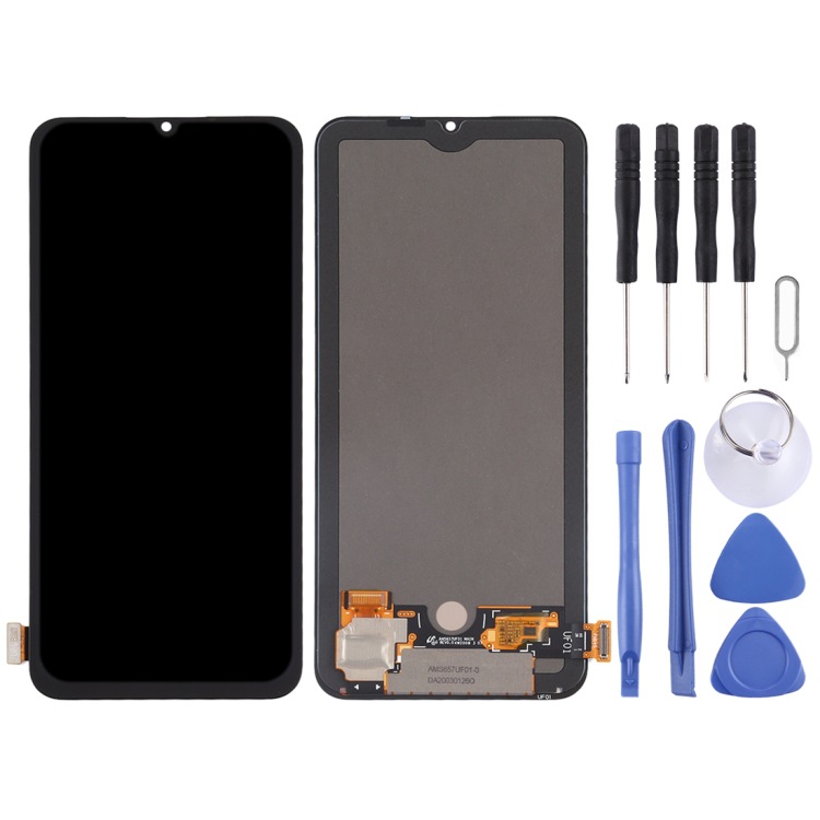 Adecuado para Xiaomi Mi 10 Lite 5G Material AMOLED Original LCD Touch Assembly