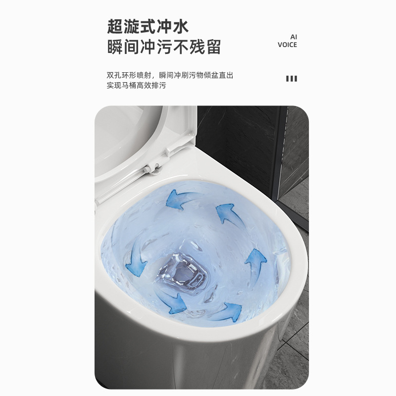 Aseo ingeniería Hotel decoración del hogar pequeño apartamento fábrica de baño artículos sanitarios baño al por mayor de ahorro de agua ultra-grande de una sola pieza