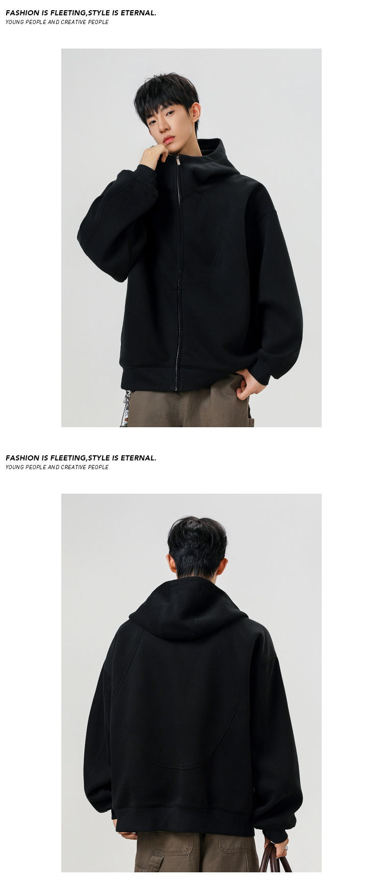 Herren Patchwork Sweatshirt Im Trendy High Street Style Herbst_voghion.com