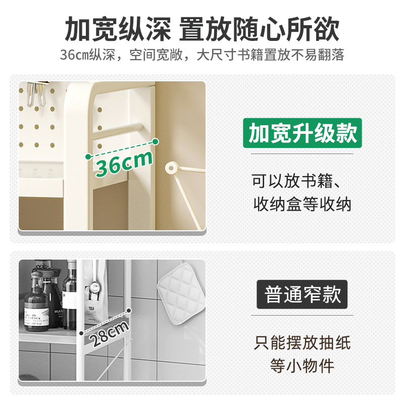 Estante de tablero de agujero junto al escritorio Estante de almacenamiento multicapa de piso a techo Estante multifuncional para sala de estar doméstica Estante de almacenamiento de artículos diversos