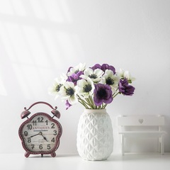 工藝品單頭茶花仿真花廠家假花綠植物批發婚慶裝飾INS風DY1-5974