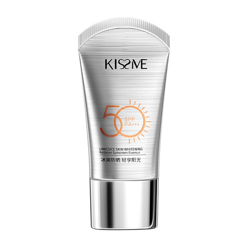 Live Broadcast Qishimei Moisturizing Sunscreen Essence Milk Light, Moisturizing, Anti-UV, Waterproof, Sweat-proof Sunscreen Milk