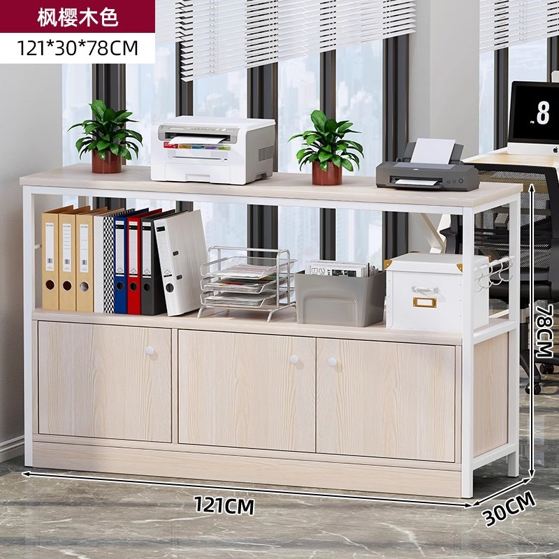 Estante de impresión estante de almacenamiento de hierro forjado estante de almacenamiento de piso multicapa estante de exhibición simple armario de oficina armario