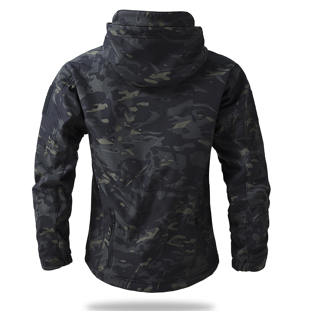 Men's 3-in-1 Breathable Windproof Camouflage Outdoor Jacket_voghion.com