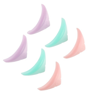 Factory Wholesale Universal Eyelash Perm Auxiliary Patch Sunflower Edge Pad Keratin Triangular Sunflower Edge Silicone Gasket