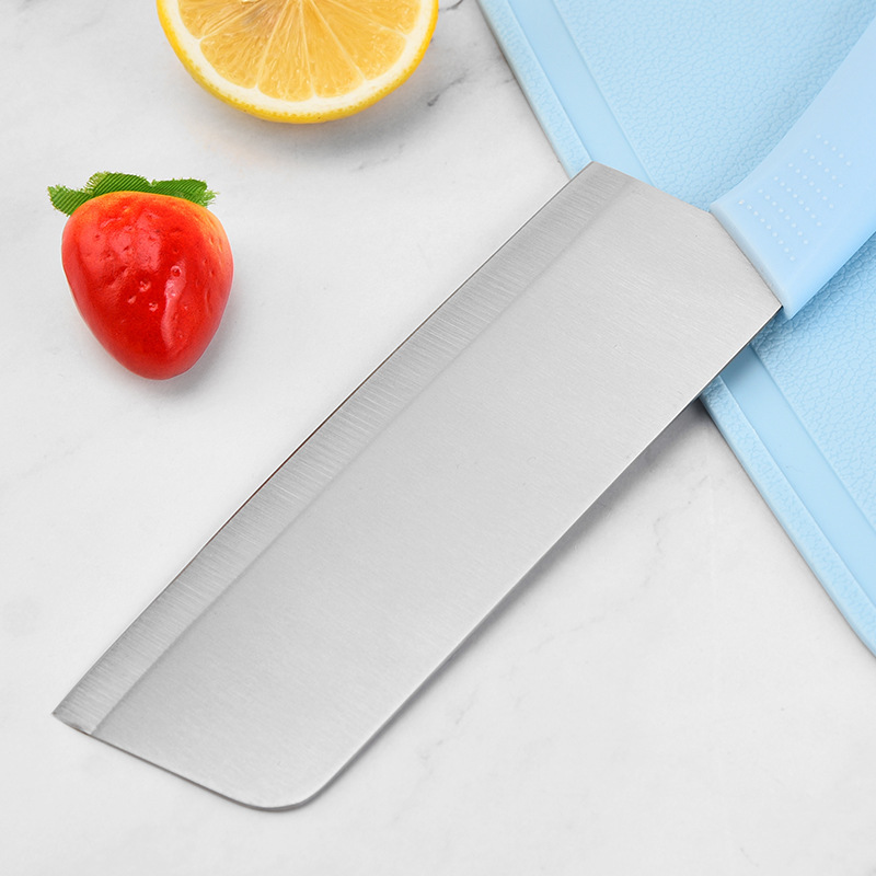 Cuchillo de cocina de acero inoxidable en stock, cuchillo de cocina, cuchillo de corte de frutas, cuchillo de carne multipropósito para bebés