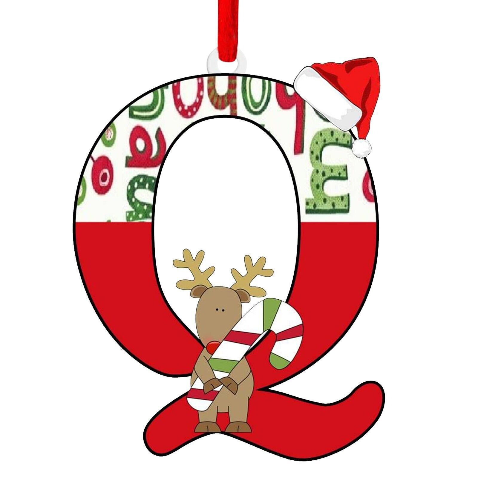 Nuevo alfabeto inglés creativo transfronterizo acrílico plano árbol de Navidad decorativo regalo de decoración de fiesta image 22