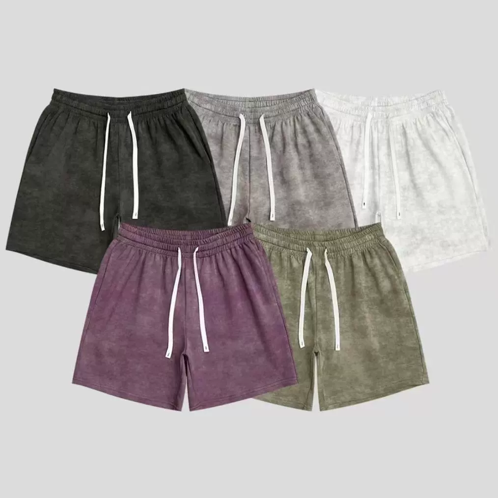 Шорты с красками на галстах Летние новые легкие экстравагантные кхмерские брюки