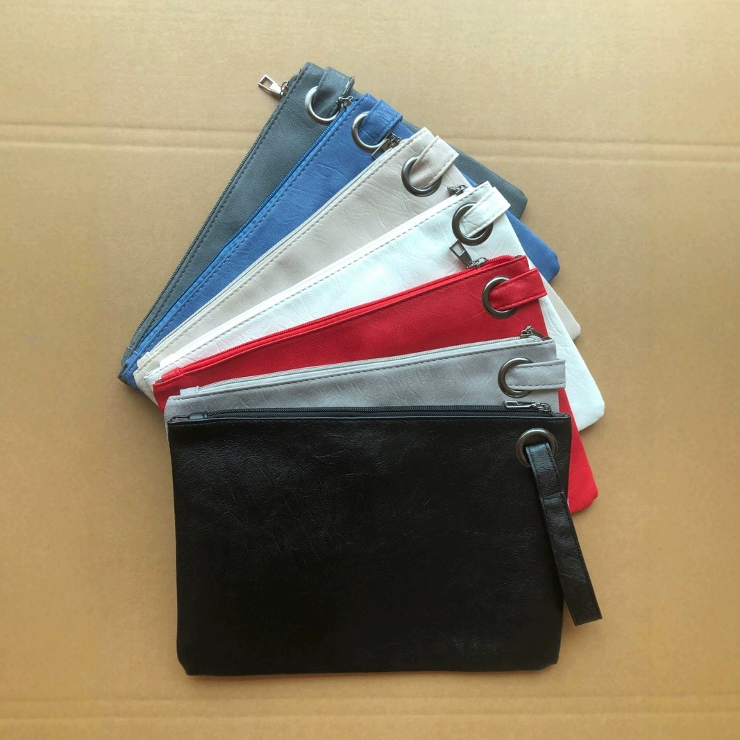 Новый корейский клатч, простая женская сумка в стиле ретро, ​​модный японский и корейский клатч большой вместимости, сумка-конверт на молнии