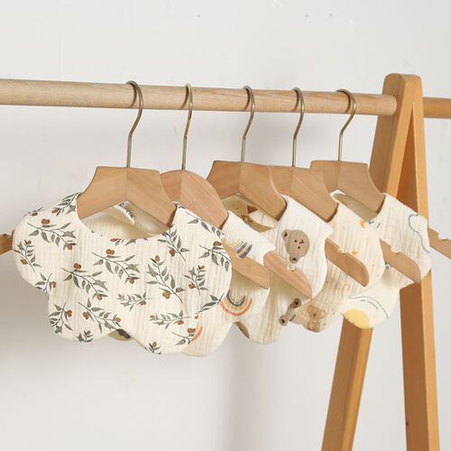 Infant bibs 6-layer gauze saliva bag baby 360 degree bib baby saliva towel type a cotton saliva bib