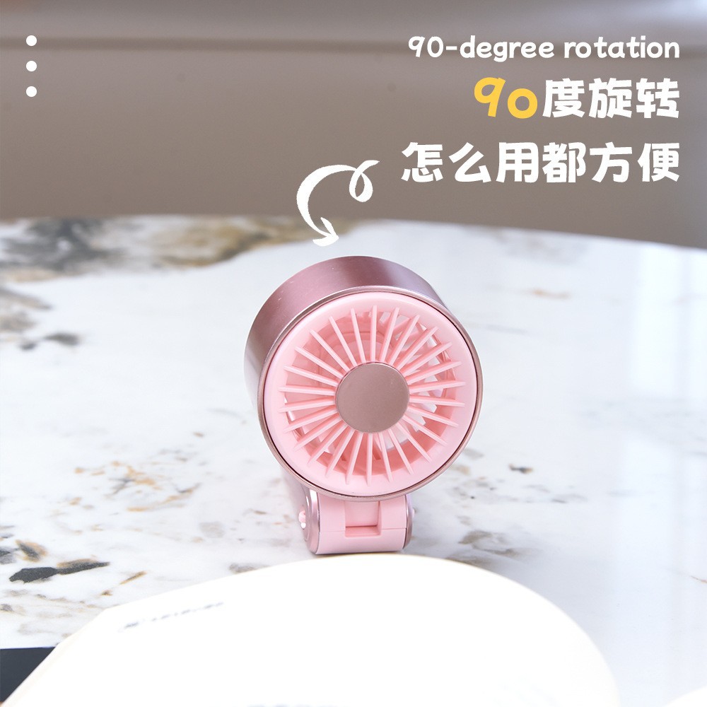 2026 nuevo ventilador cargado plegable ventilador eléctrico portátil USB mini violencia portátil pequeño ventilador