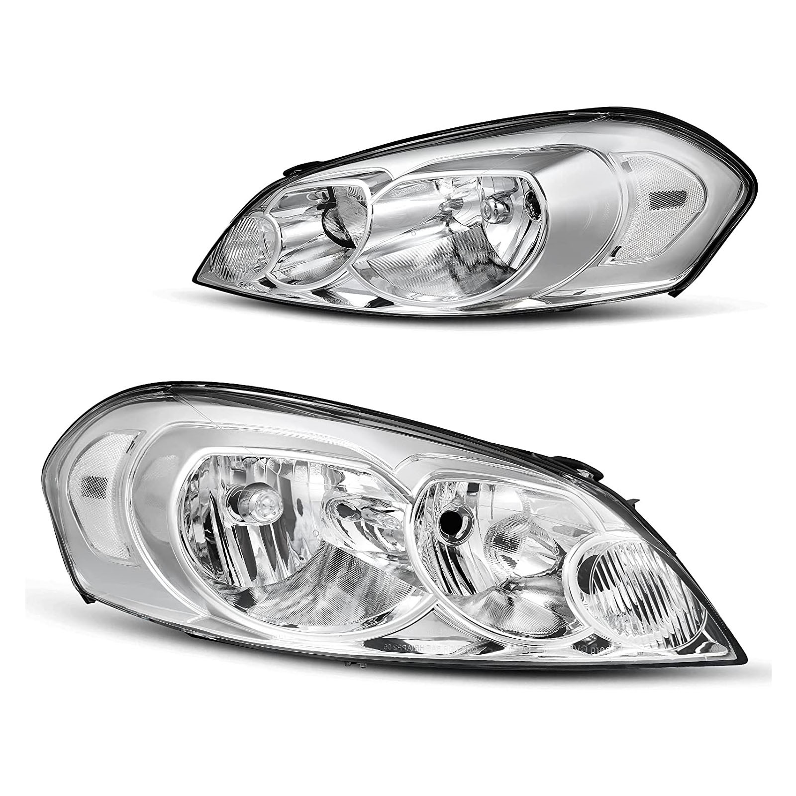 Aplicable a Chevrolet 06 - 13 Impala faro estándar americano semieconjunto de halógeno original faro galvanizado