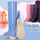 New cross-border extra high tube 42cm thick non-slip rain travel rain boots non-slip warm rain boots factory direct sales