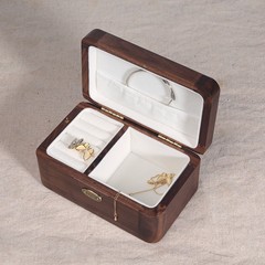 Christmas engraved picture and character color music box wooden music box gift for girlfriend creative birthday gift for women