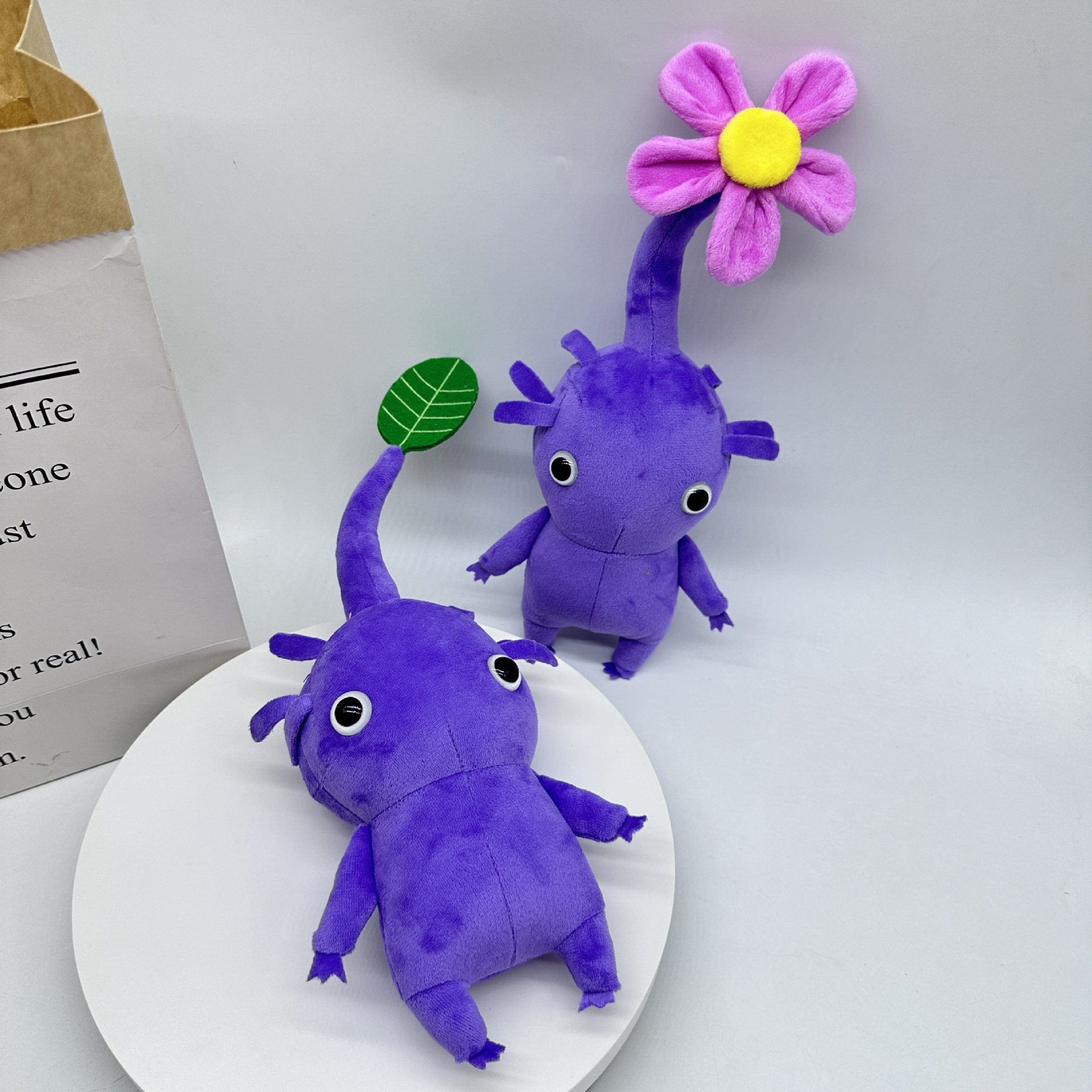 Sdoganamento transfrontaliero viola pikmin peluche ghiaccio pikmin 4 peluche bambola giocattolo_voghion.com