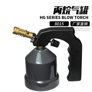 Propylene butane gas tank spray gun portable household singeing device local baking heating treatment welding spray gun