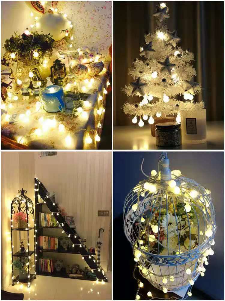 Illuminazione natalizia Luce solare a LED a forma di stella Luce d'atmosfera Luce da campeggio Tipo C Luce a stringa di ricarica Rete da celebrità Lanterna decorativa Luce da tenda_voghion.com