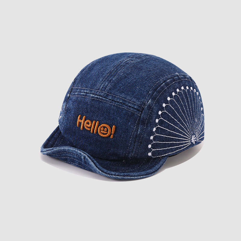 Sombreros de bebé de otoño INS blando sombrero vaquero retro para niños niñas sombrero de verano sombrero sombrero de béisbol