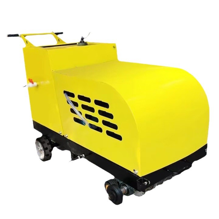 马路刻纹机牛场地面防滑刻槽机电动柴油自动行走混凝土刻纹机