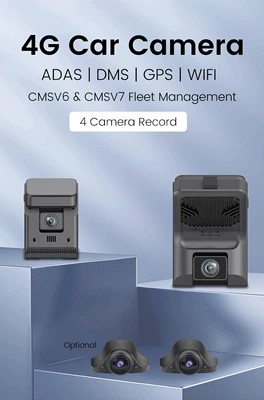 Driving recorder Remote Monitoring, Driver Detection, and - universal-for-truckstaxis-standard-configuration-does-not-include-memory-card-a800-dual-channel-eu-version-256g-platform