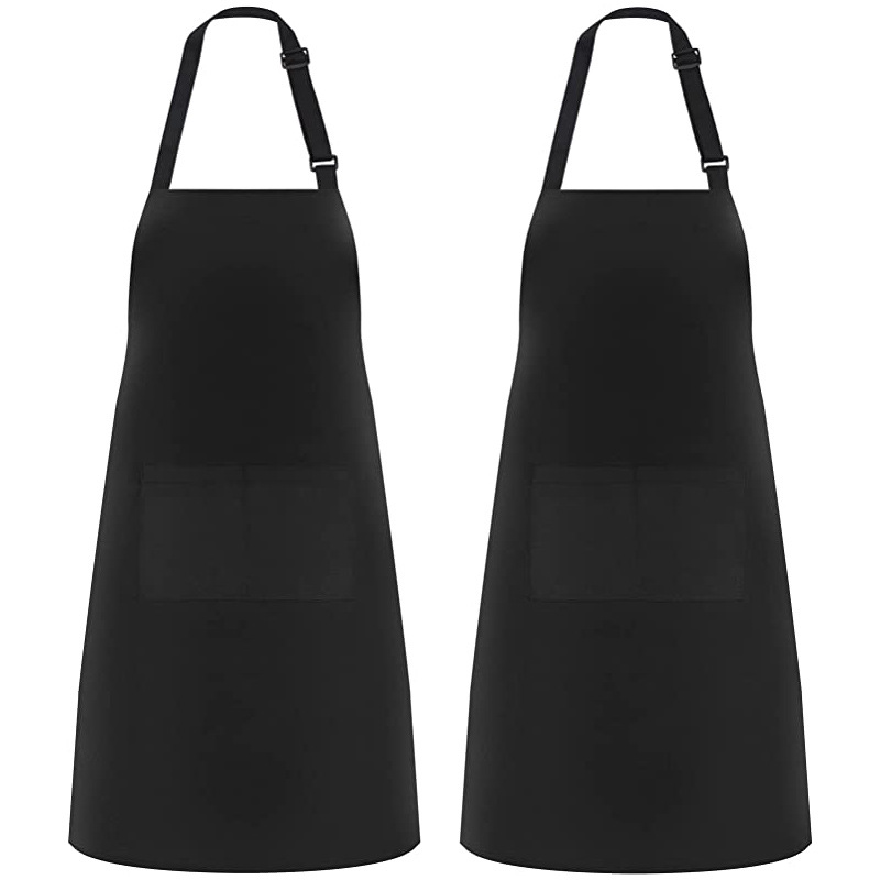 Delantal de lona de algodón transfronterizo Plaid rayas patrón impreso floral jardinería ropa de trabajo Halter delantal fábrica al por mayor