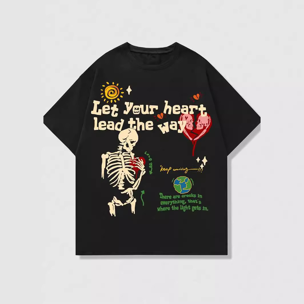 retro trend sports T-shirt for men and women
