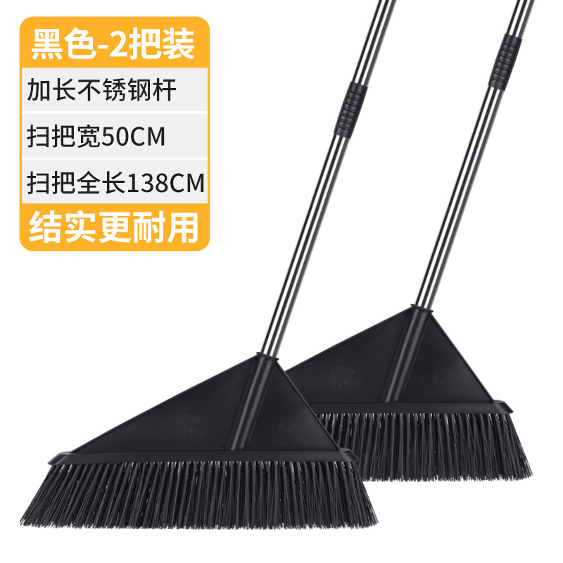 대박 [업그레이드된 두꺼운 스테인레스 폴] 50cm 빗자루 머리/2개