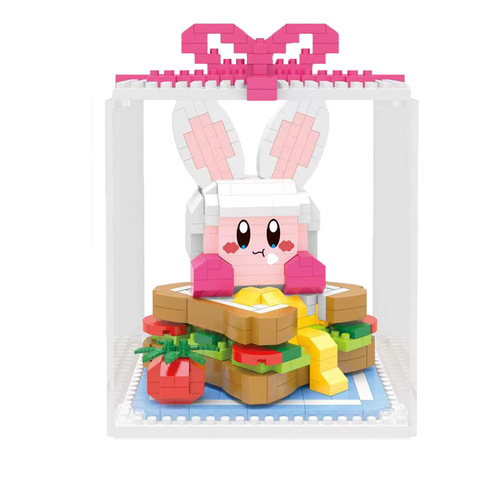 [Wholesale Dropshipping] Tiny Particle Toys Creative Puzzle Assembling Building Blocks Cartoon Cake Series Gifts