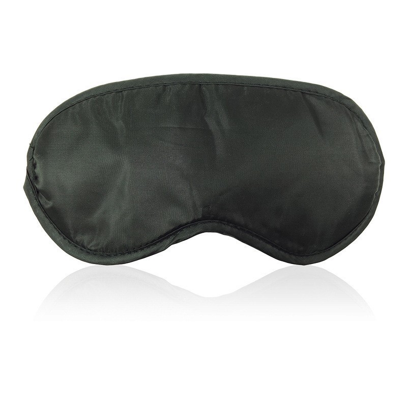 Faux Leather Blindfold for Couples, Black Adjustable Eye Mask — detail image 18