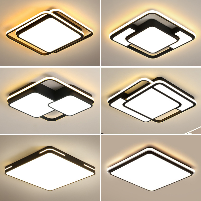 Simple Ceiling led modern circular household Living room lights Master bedroom Northern Europe Room Study ultrathin lamps and lanterns