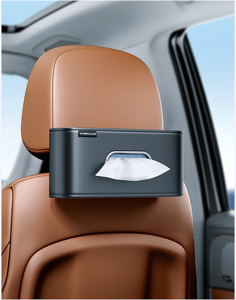 Car Tissue Box, Armrest Box, Multifunctional Sun Visor, Hanging High-End Cross-Border Best-Selling Car Supplies and Creative Products
