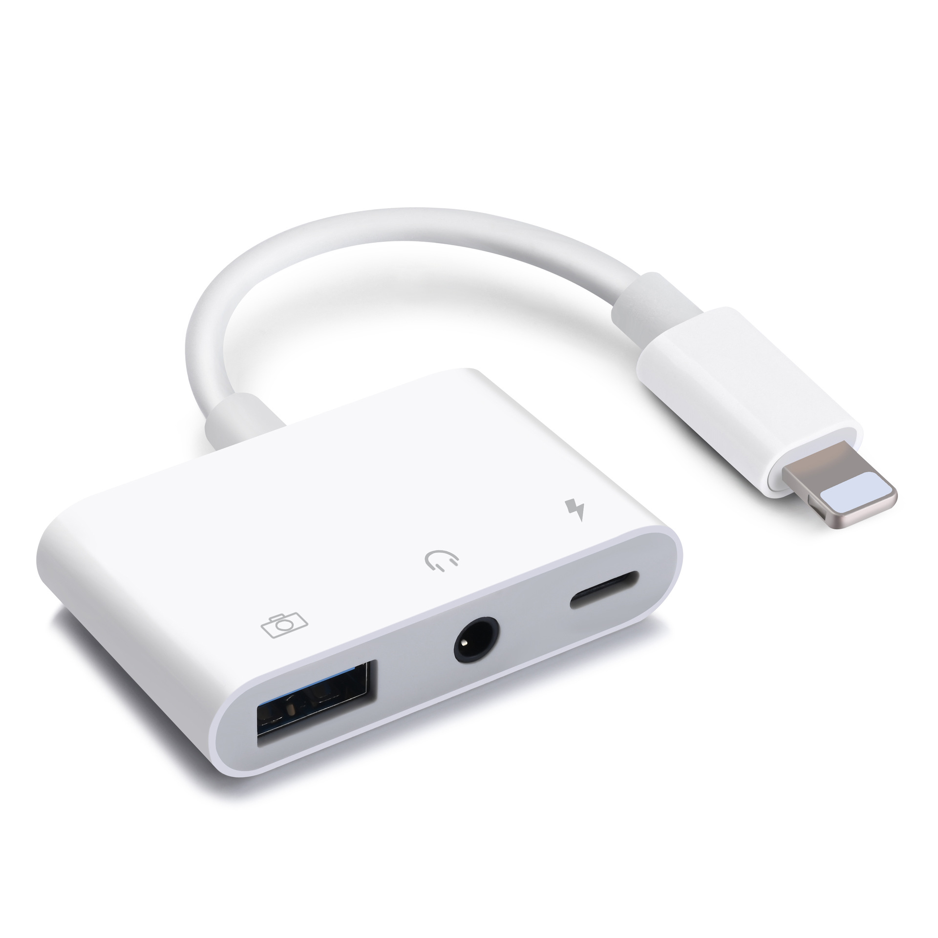 アップルの携帯電話のサウンドカードのアダプターを適用します。