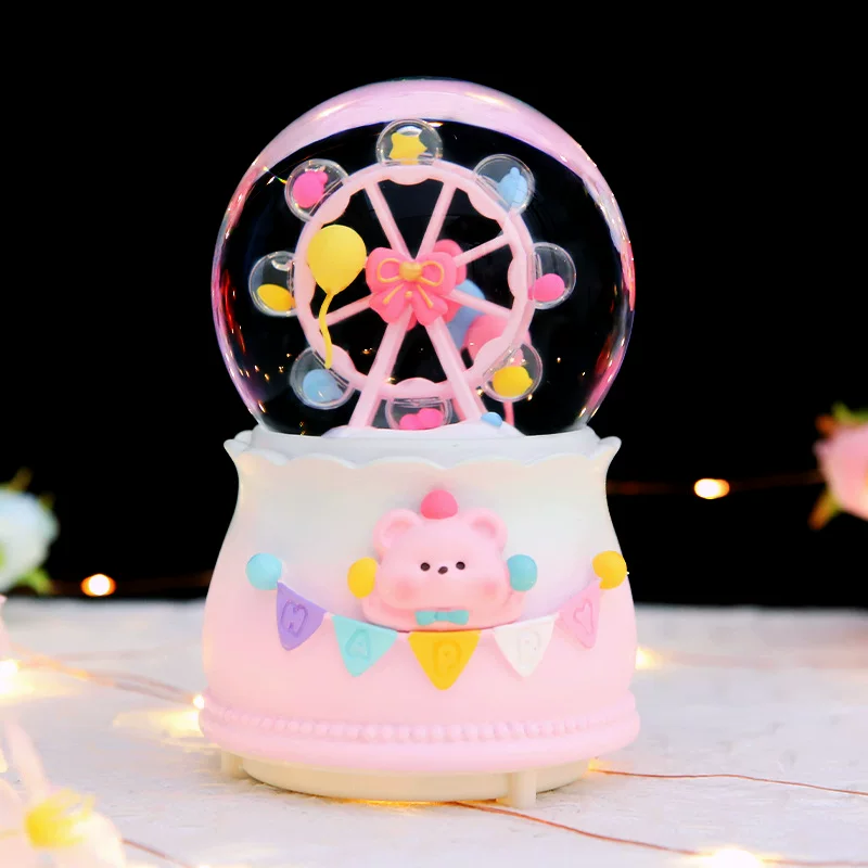 Ferris wheel, rotating children's music box for boys and girls, new collection, Birthday gift