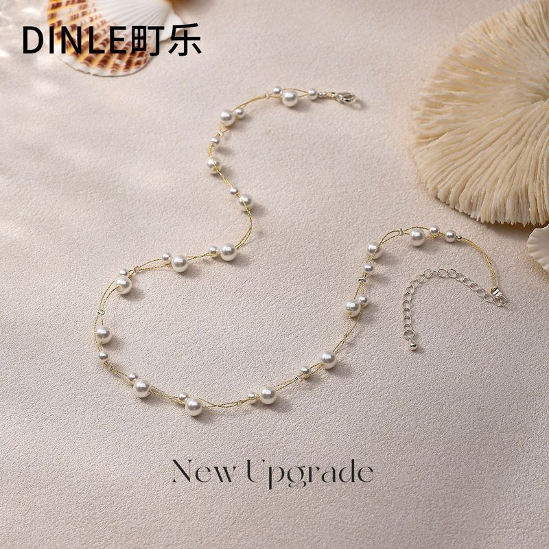 满天星珍珠项链女款2025新款爆款高级感轻奢小众适合夏天日常百搭|undefined
