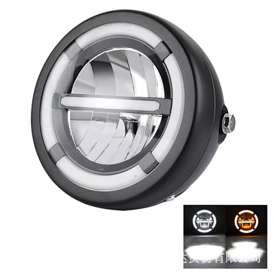 High-Brightness Motorcycle Led Headlight Spotlight, Motorcycle headlights, headlights - horizontal-bar-model-5-lines-4-modes