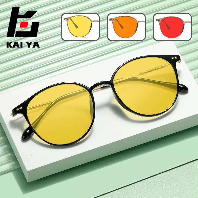 新款时尚夜视防蓝光眼镜男女平光镜手机电脑竞技游戏超轻防护眼镜